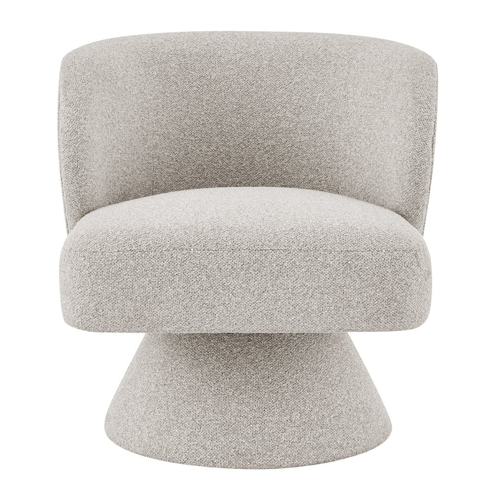 Jacinta Chenille Swivel Accent Chair