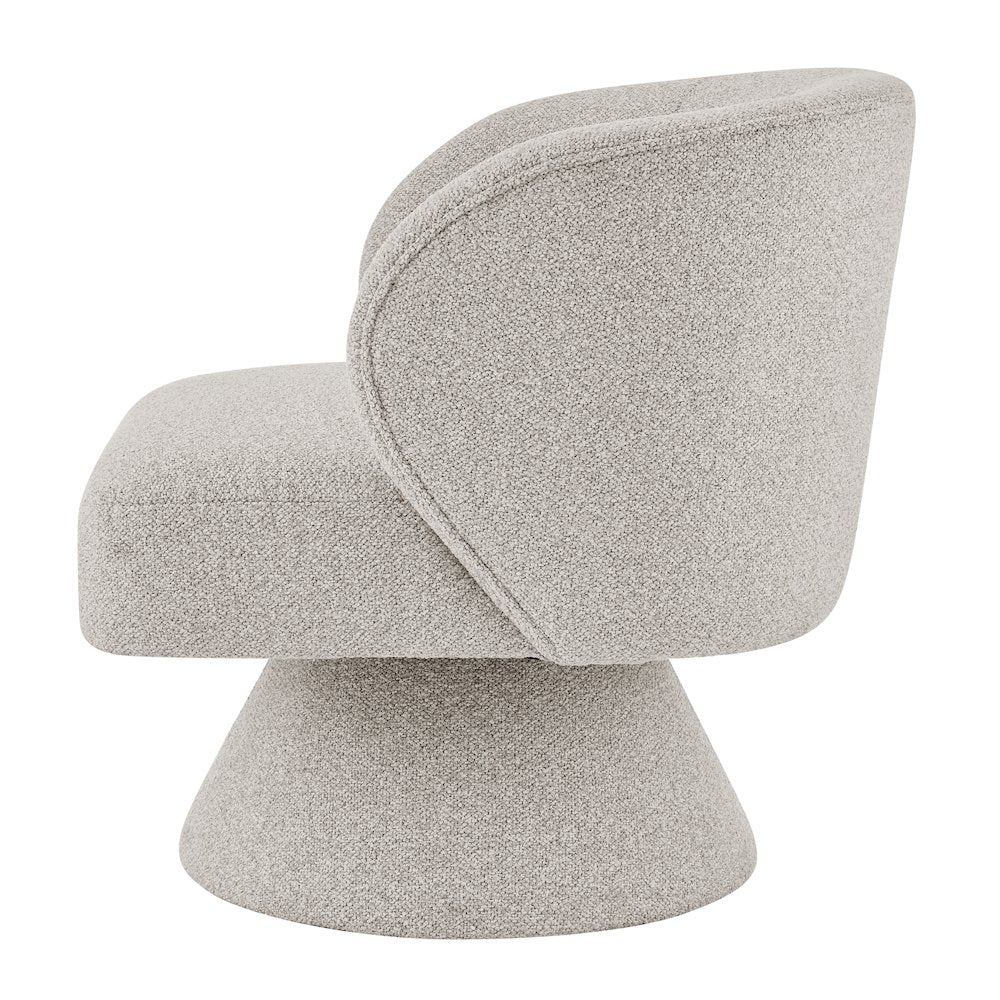 Jacinta Chenille Swivel Accent Chair