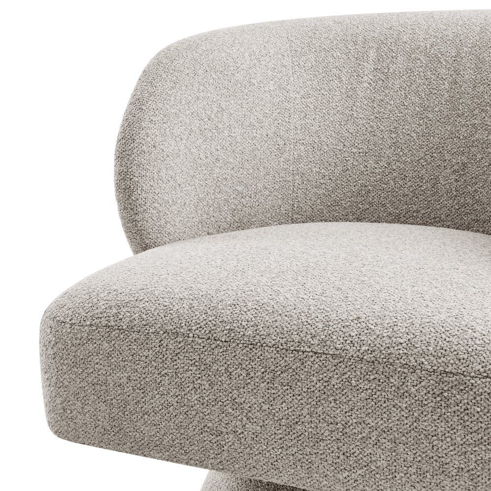 Jacinta Chenille Swivel Accent Chair