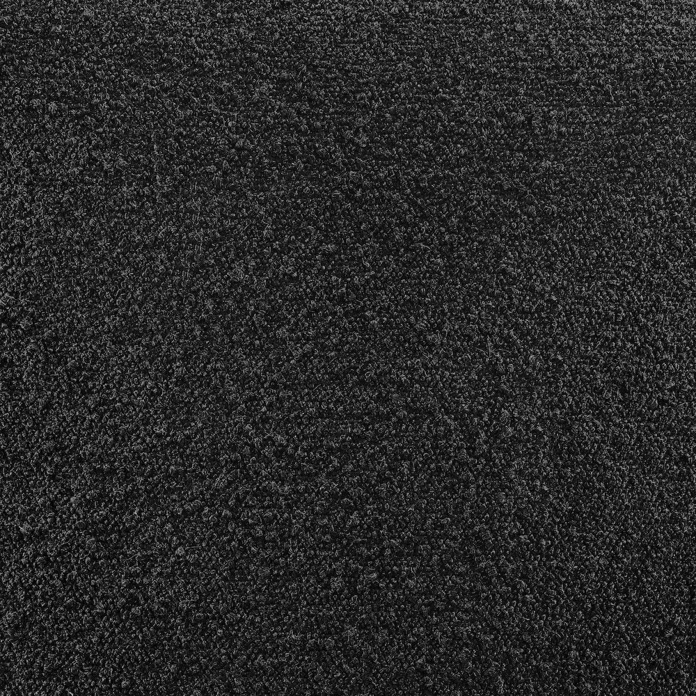 Keanu Boucle Counter Stool Black Legs