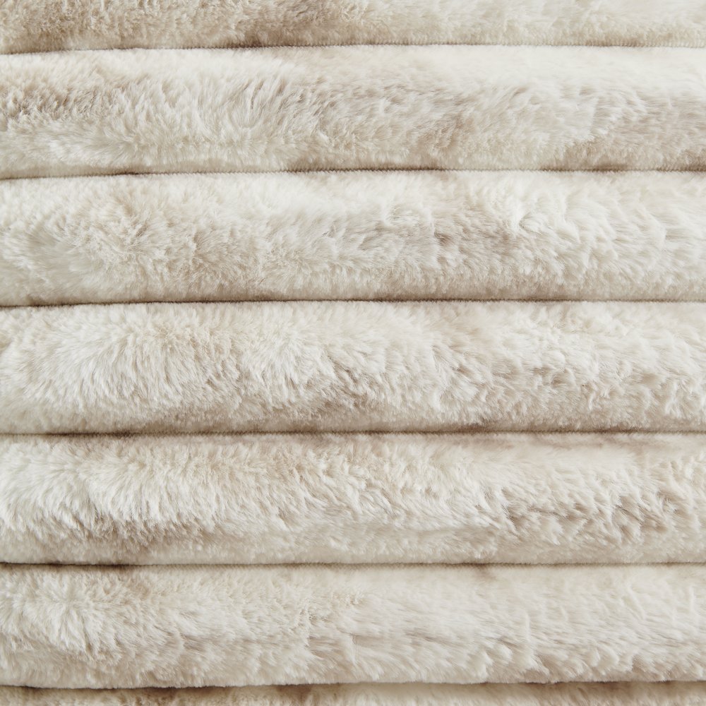 Edmond Faux Fur/Faux Leather Accent Arm Chair