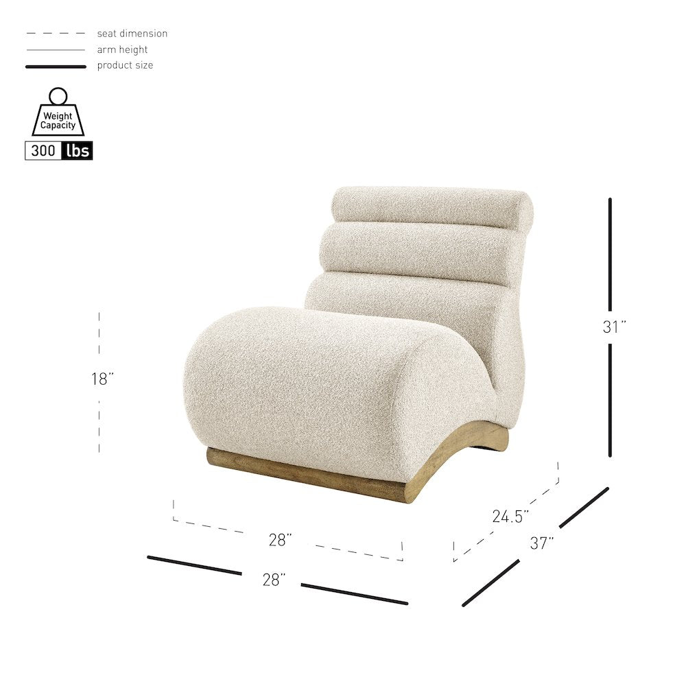 Lucius Boucle Accent Chair