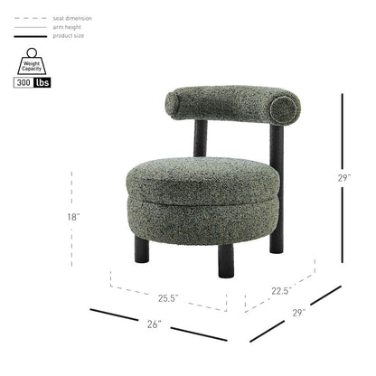 Esther Boucle Accent Chair