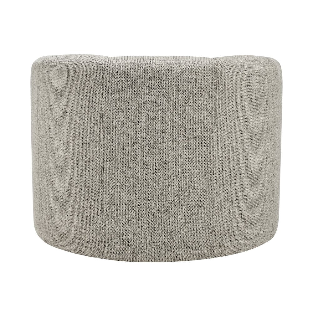 Elowen Swivel Accent Arm Chair - Heathered Taupe Chenille