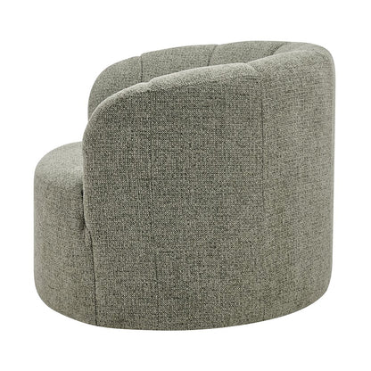Elowen Swivel Accent Arm Chair - Heathered Olive Chenille