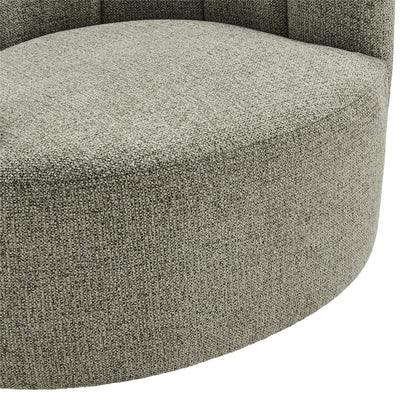 Elowen Swivel Accent Arm Chair - Heathered Olive Chenille