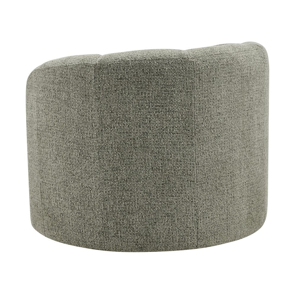 Elowen Swivel Accent Arm Chair - Heathered Olive Chenille