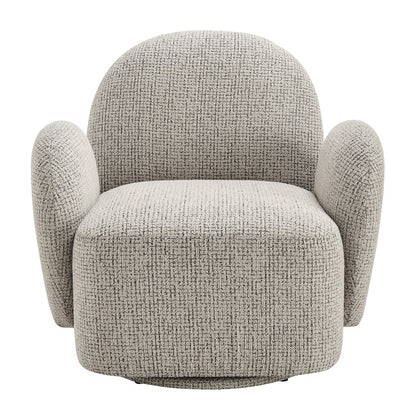 Zoya Swivel Accent Arm Chair - Mila Taupe