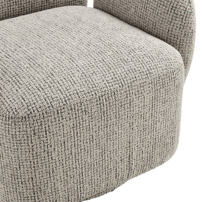 Zoya Swivel Accent Arm Chair - Mila Taupe