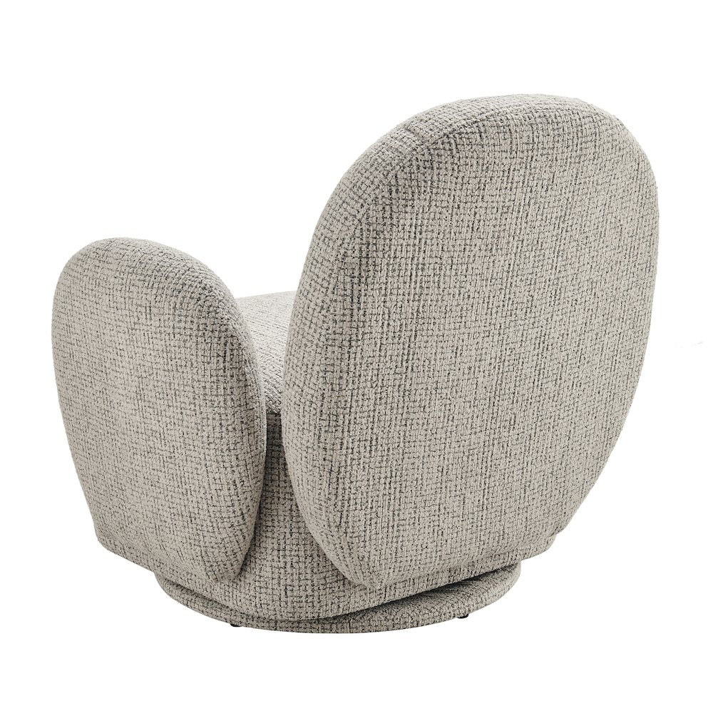 Zoya Swivel Accent Arm Chair - Mila Taupe