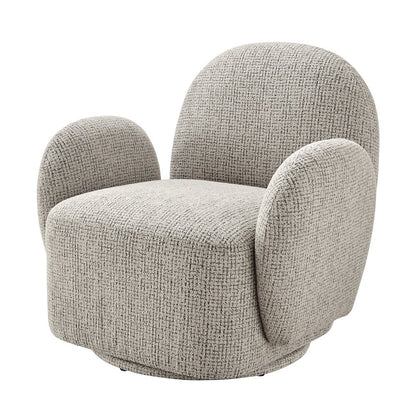 Zoya Swivel Accent Arm Chair - Mila Taupe