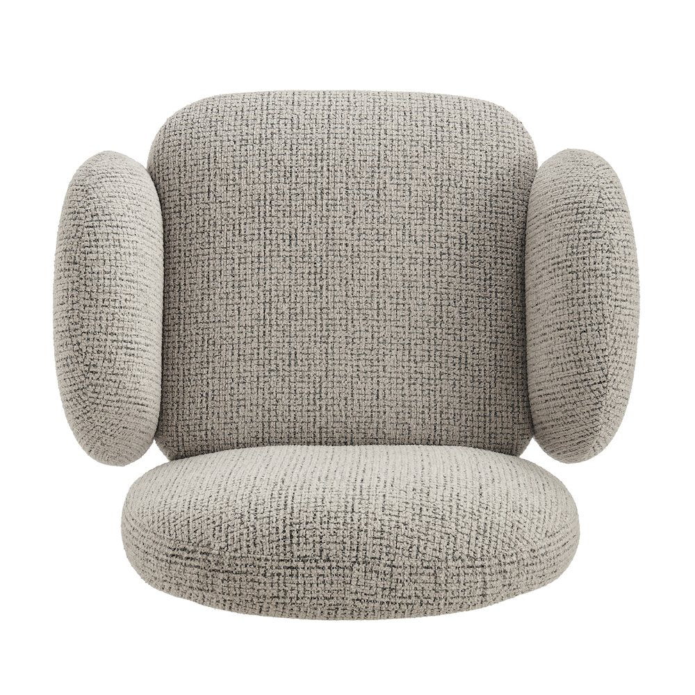 Zoya Swivel Accent Arm Chair - Mila Taupe