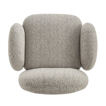 Zoya Swivel Accent Arm Chair - Mila Taupe