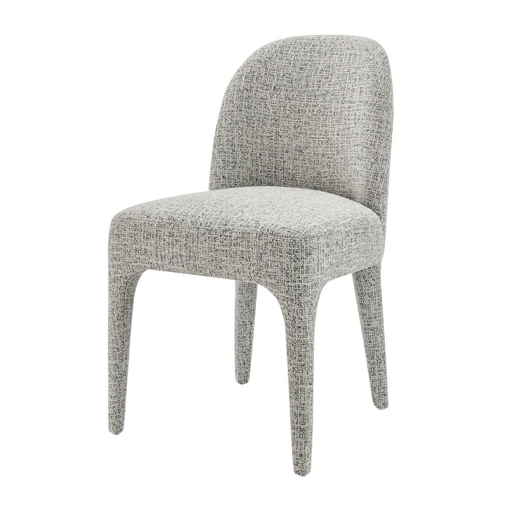 Orlin Dining Side Chair - Nara Pebble Chenille - Set of 2