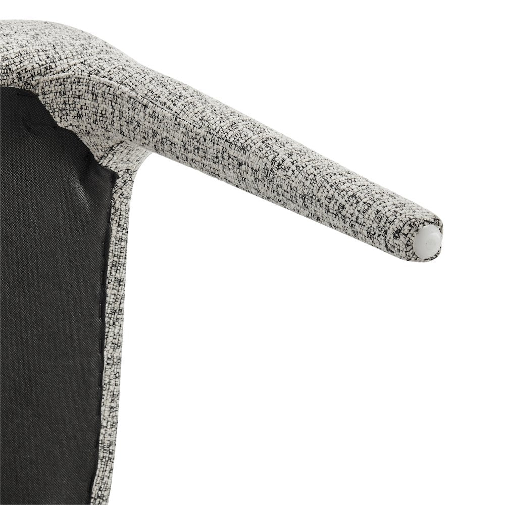 Orlin Dining Side Chair - Nara Pebble Chenille - Set of 2