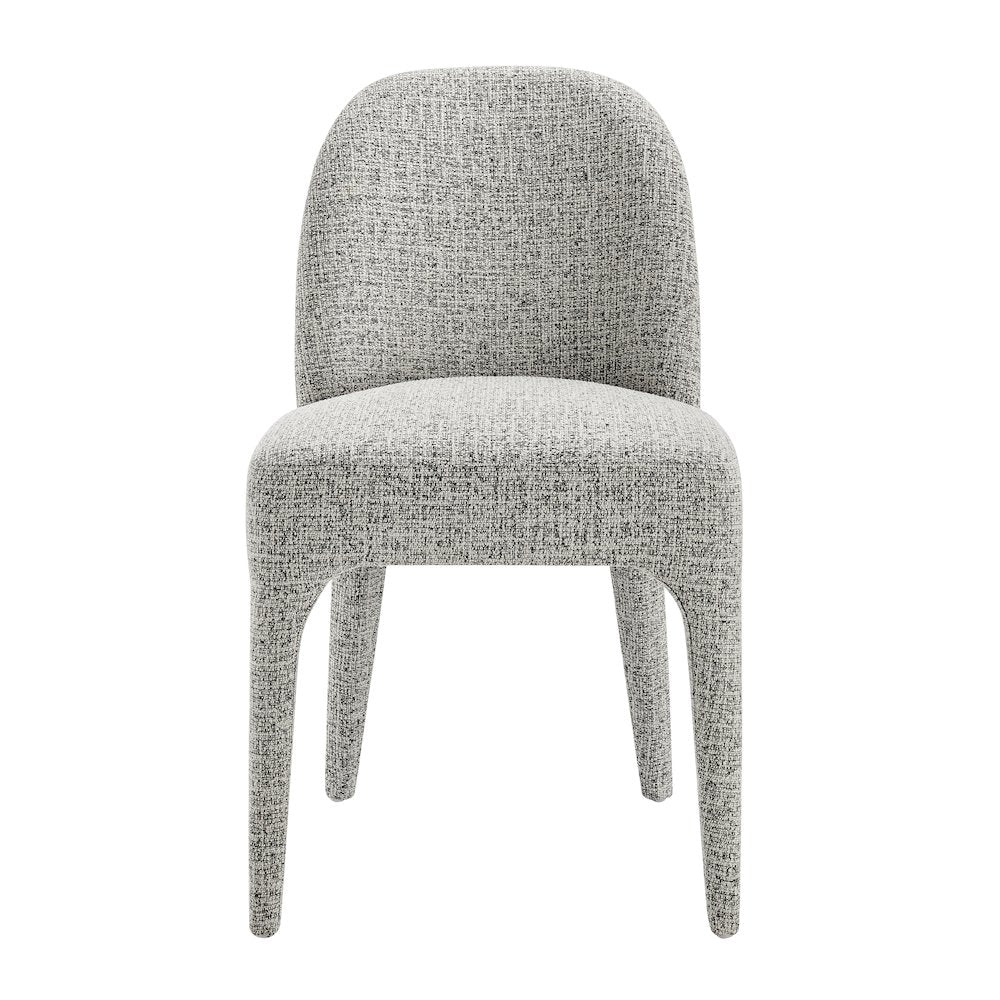 Orlin Dining Side Chair - Nara Pebble Chenille - Set of 2