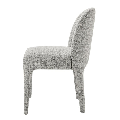 Orlin Dining Side Chair - Nara Pebble Chenille - Set of 2