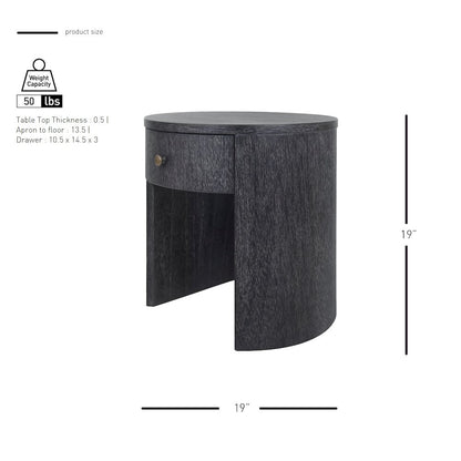 Watkins Round Side/End Table