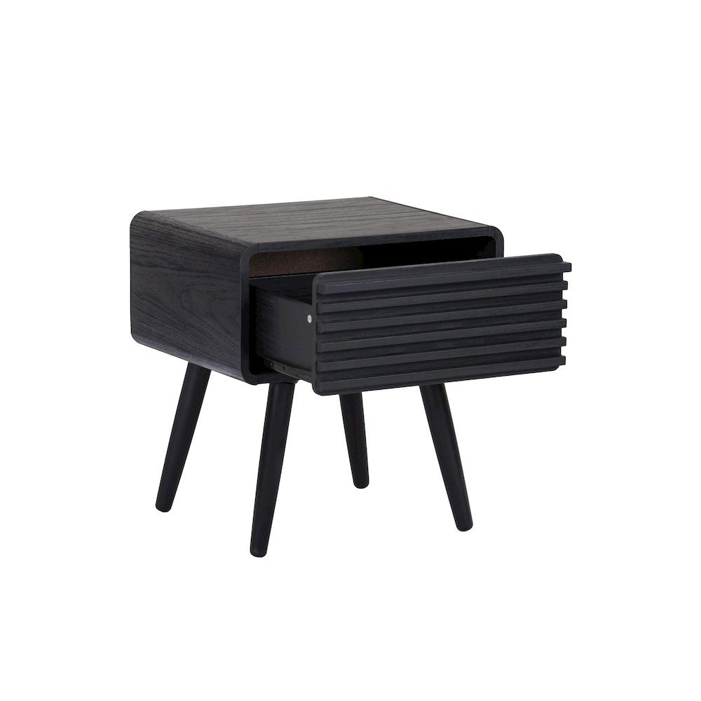 Wilson Slat Accent Table - Black