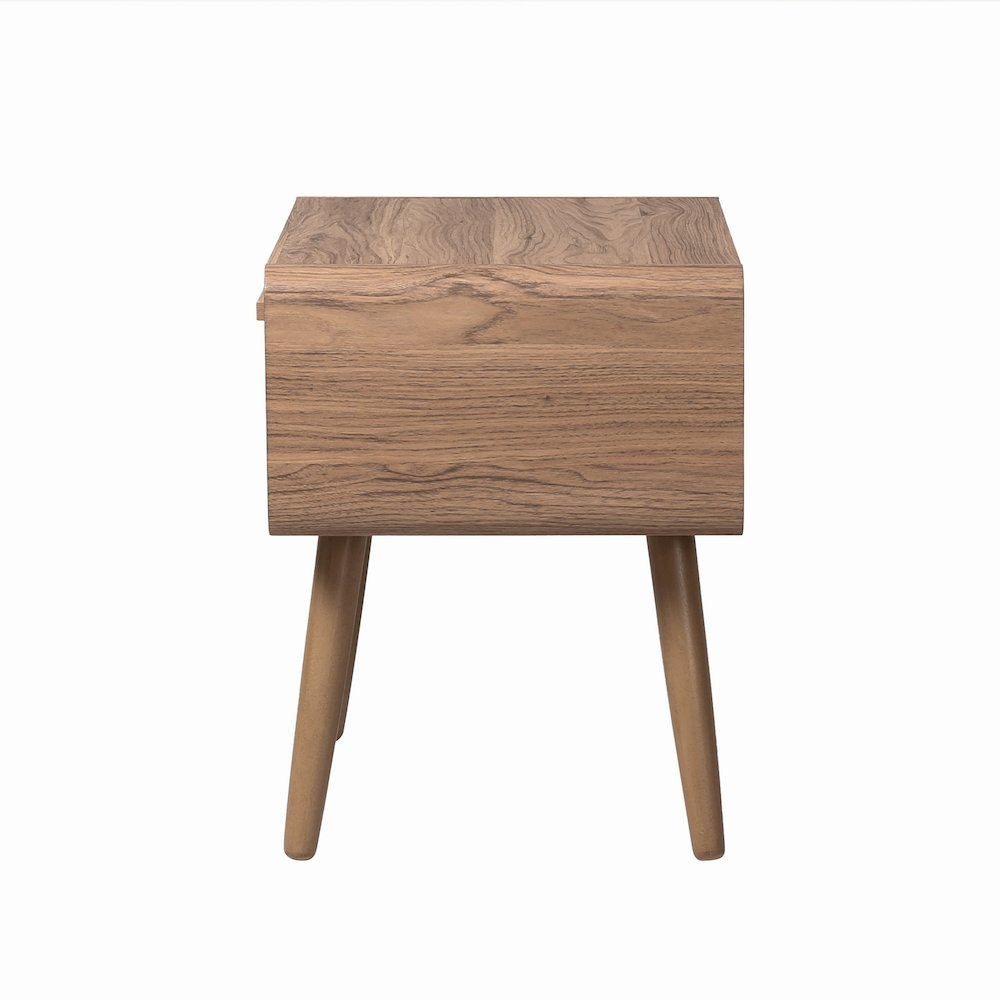 Wilson Slat Accent Table - Terra Oak