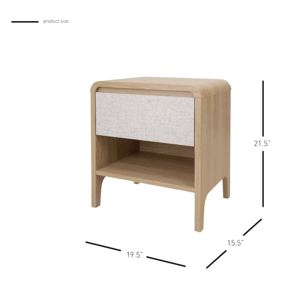 Delano Side/ End Table 1 Drawer