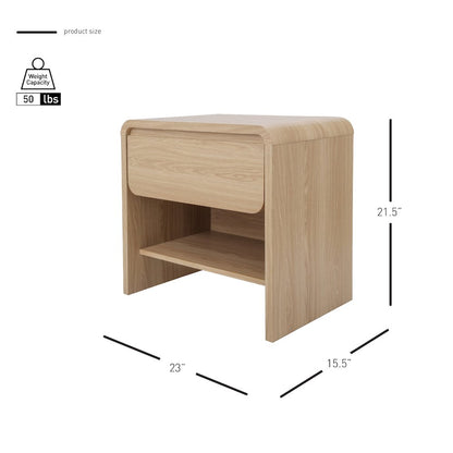 Delmare Side/ End Table w/ 1 Drawer