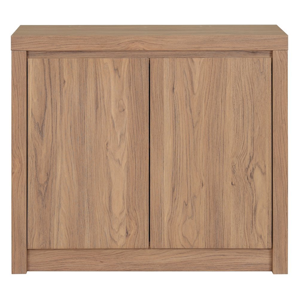 Larson 2-Door Cabinet - Terra Oak