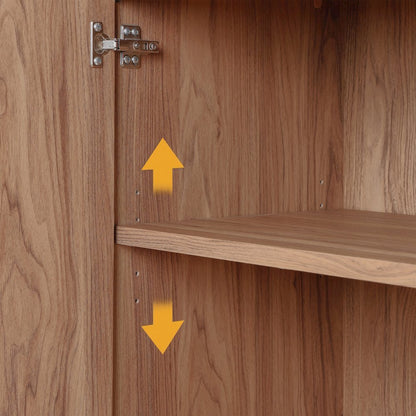 Larson Bookshelf with Cabinet - Terra Oak