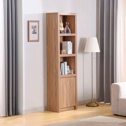 Larson Bookshelf with Cabinet - Terra Oak