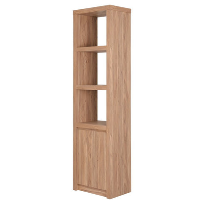 Larson Bookshelf with Cabinet - Terra Oak