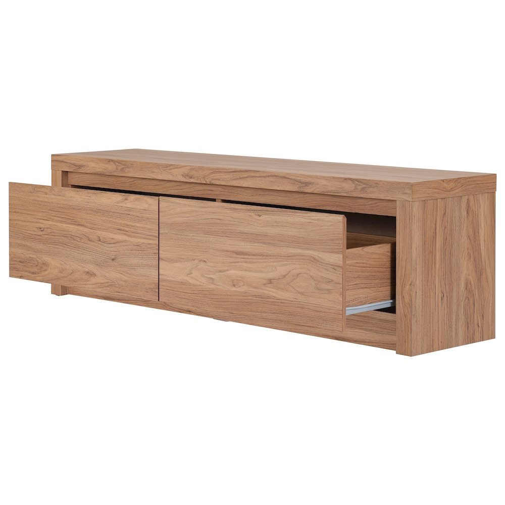 Larson Entryway Storage Bench - Terra Oak