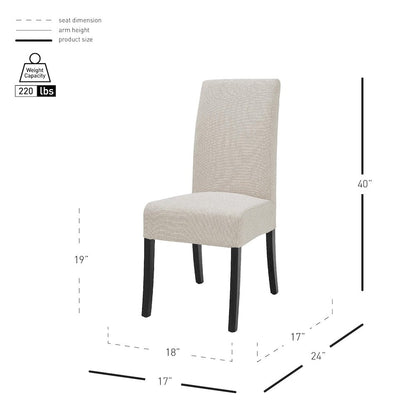 Valencia Fabric Dining Side Chair, (Set of 2)