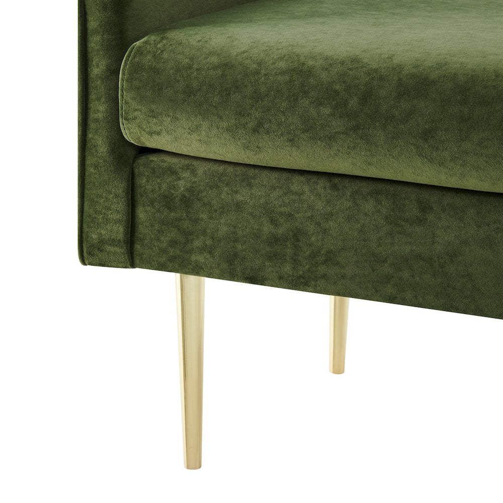 Marsha Velvet Bench