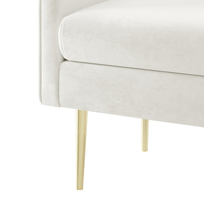 Marsha Velvet Bench