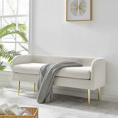 Marsha Velvet Bench