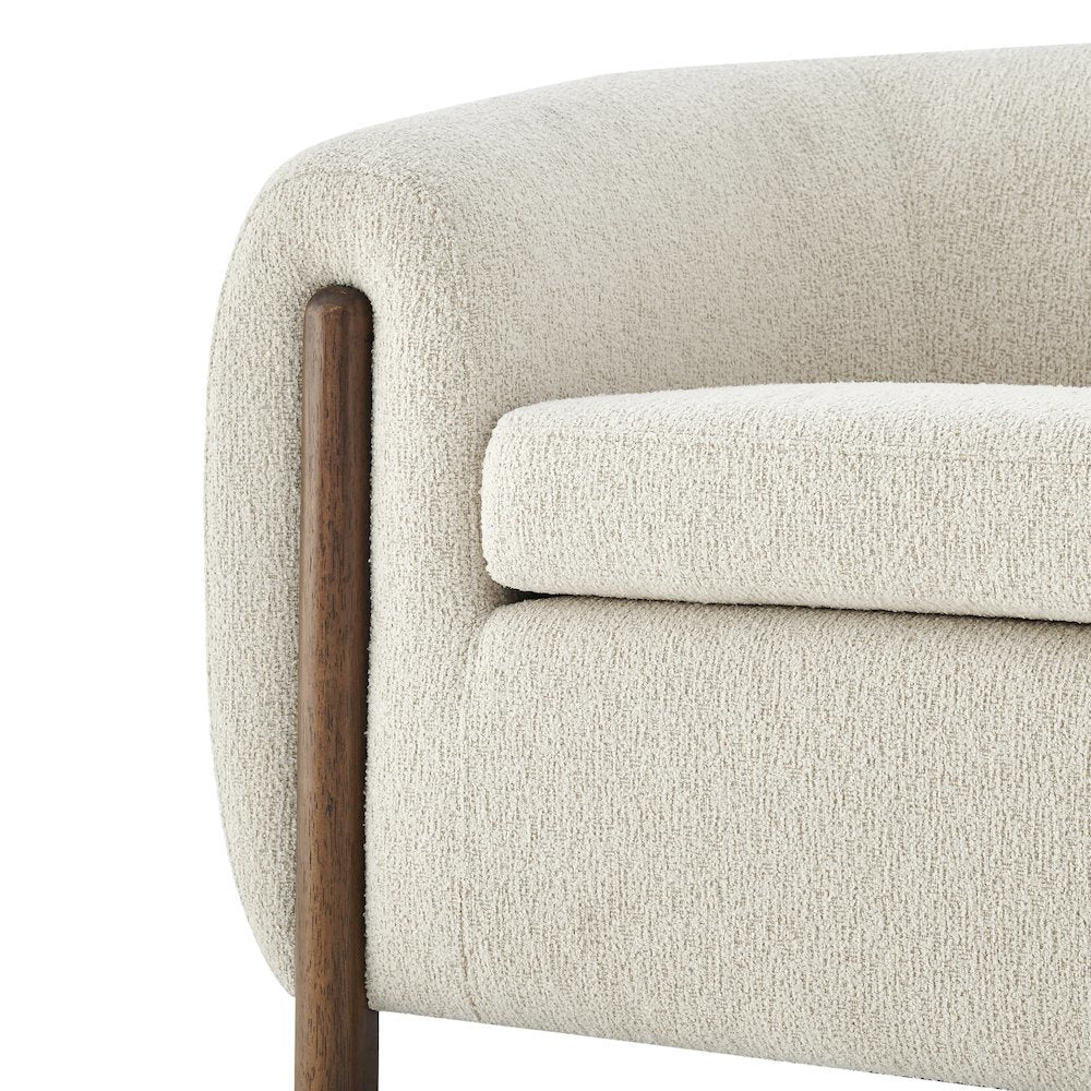 Cordelia Boucle Accent Arm Chair