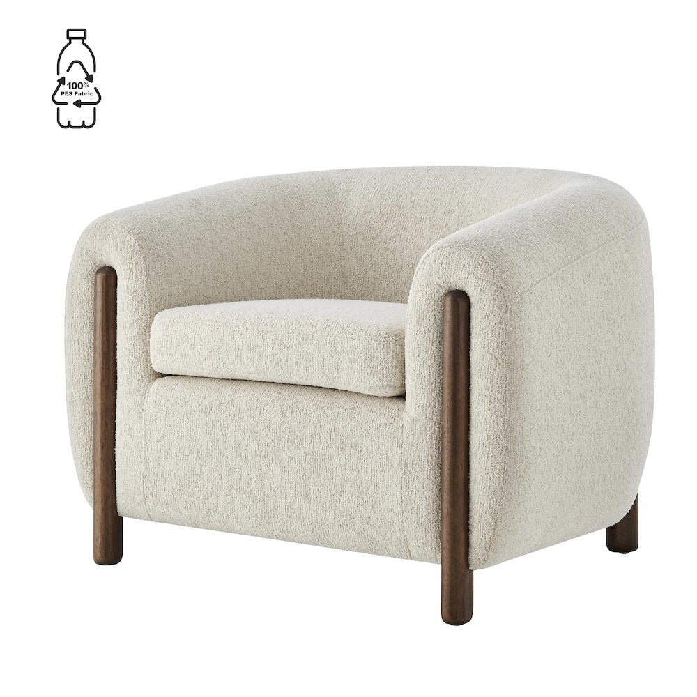 Cordelia Boucle Accent Arm Chair