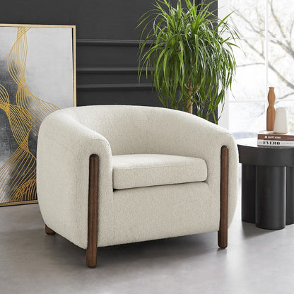 Cordelia Boucle Accent Arm Chair