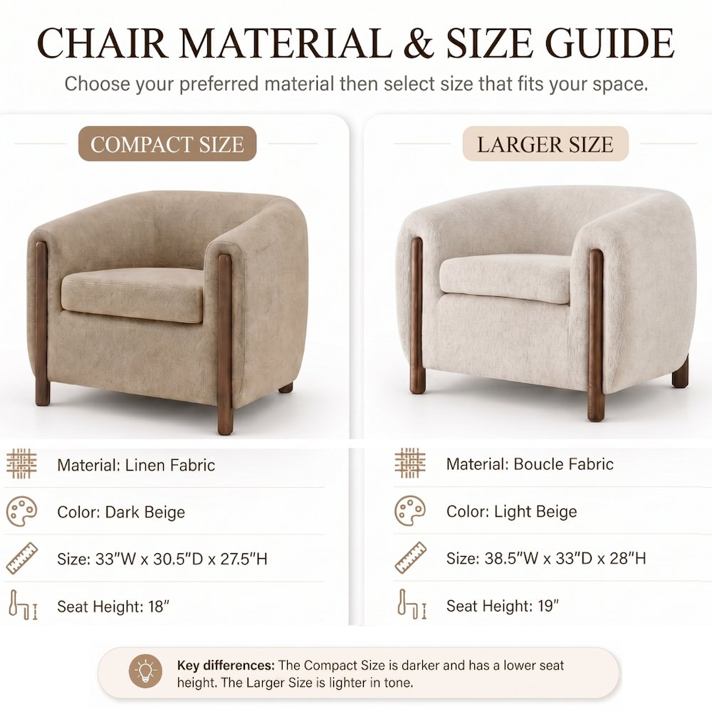 Cordelia Boucle Accent Arm Chair