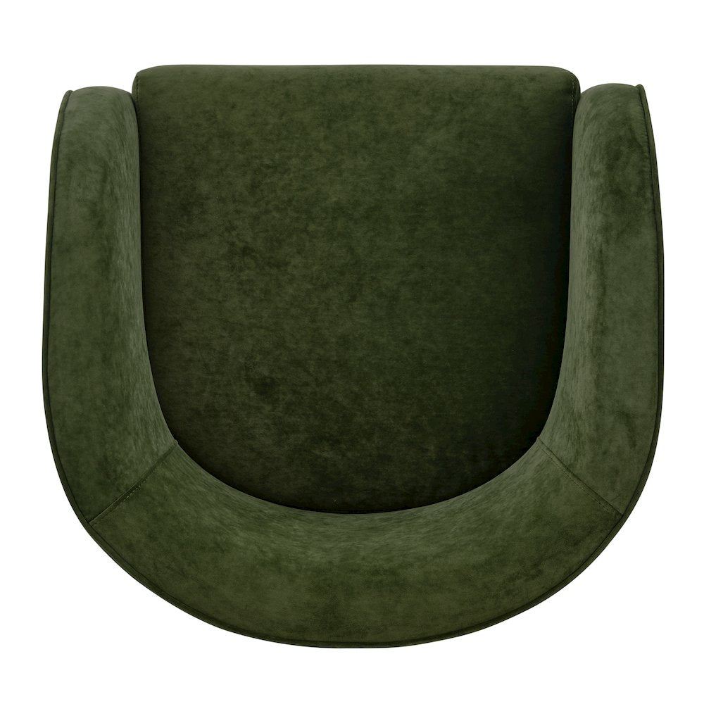 Matteo Velvet Accent Arm Chair
