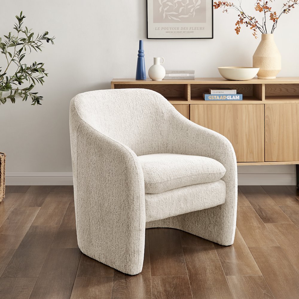 Zella Chenille Accent Arm Chair