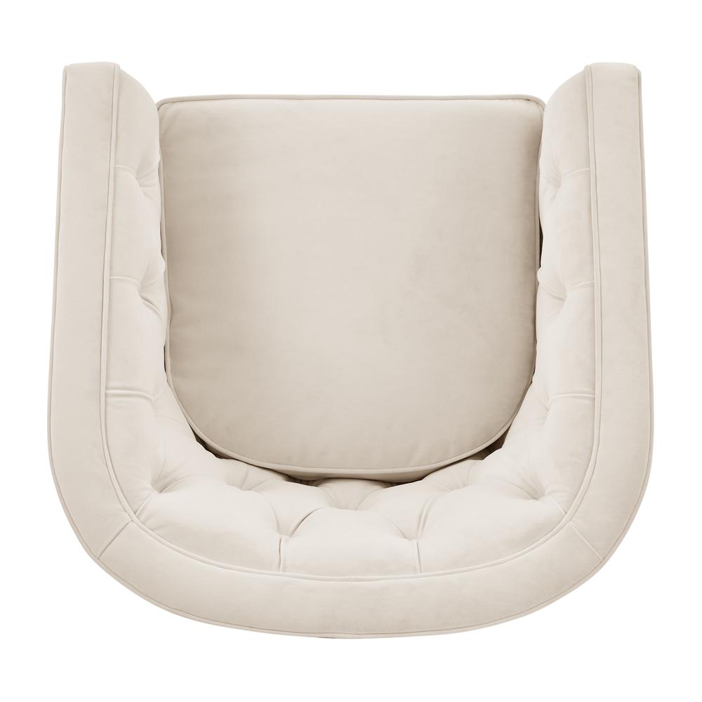 Walsh Velvet Swivel Accent Arm Chair