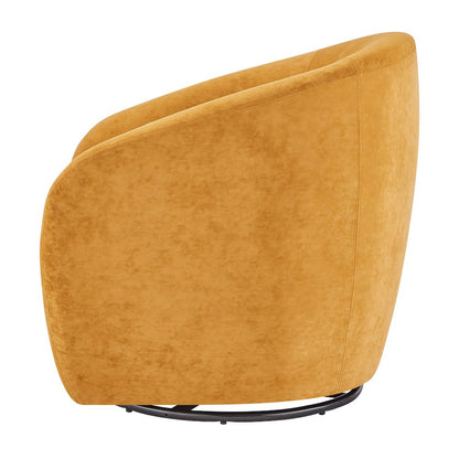 Regina Velvet Swivel Accent Arm Chair