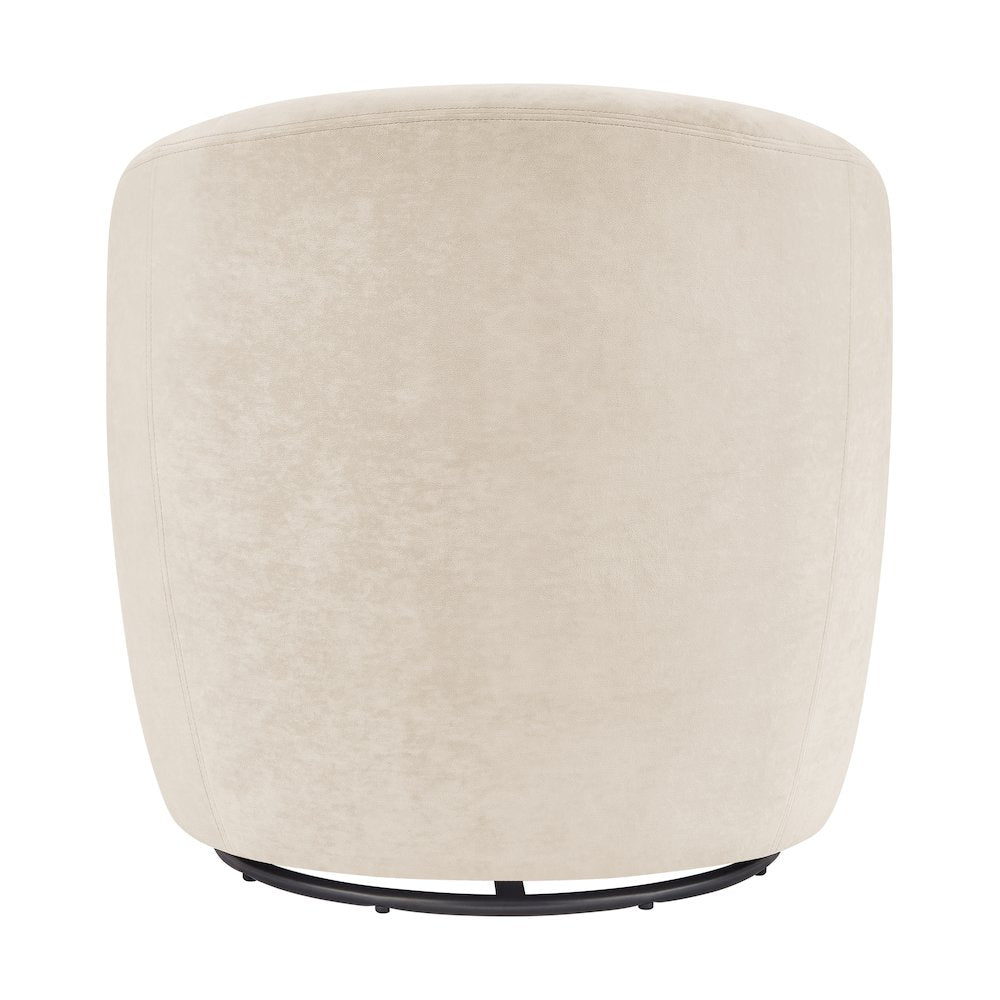 Regina Velvet Swivel Accent Arm Chair