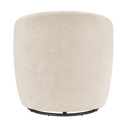 Regina Velvet Swivel Accent Arm Chair