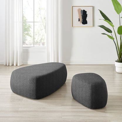 Carlese Boucle Big Ottoman