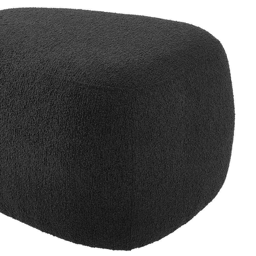 Carlese Boucle Small Ottoman