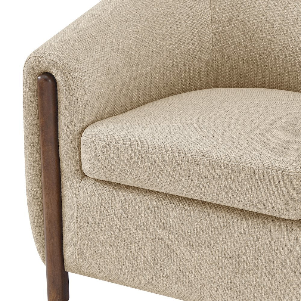 Ruth Linen Accent Arm Chair