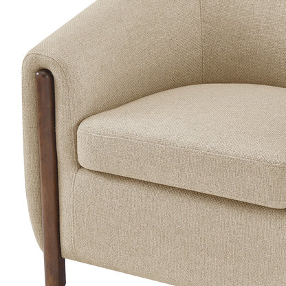 Ruth Linen Accent Arm Chair