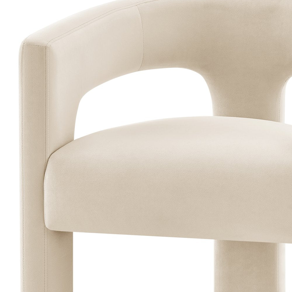 Sherlyn Velvet Dining Side Arm Chair